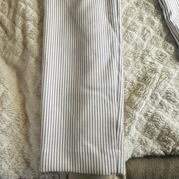 Express Monochrome Striped Trousers - Picture 3 of 10